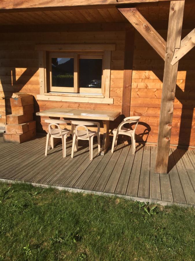 Apartamento Studio 1 pièce situé dans un chalet Beaufort  Exterior foto