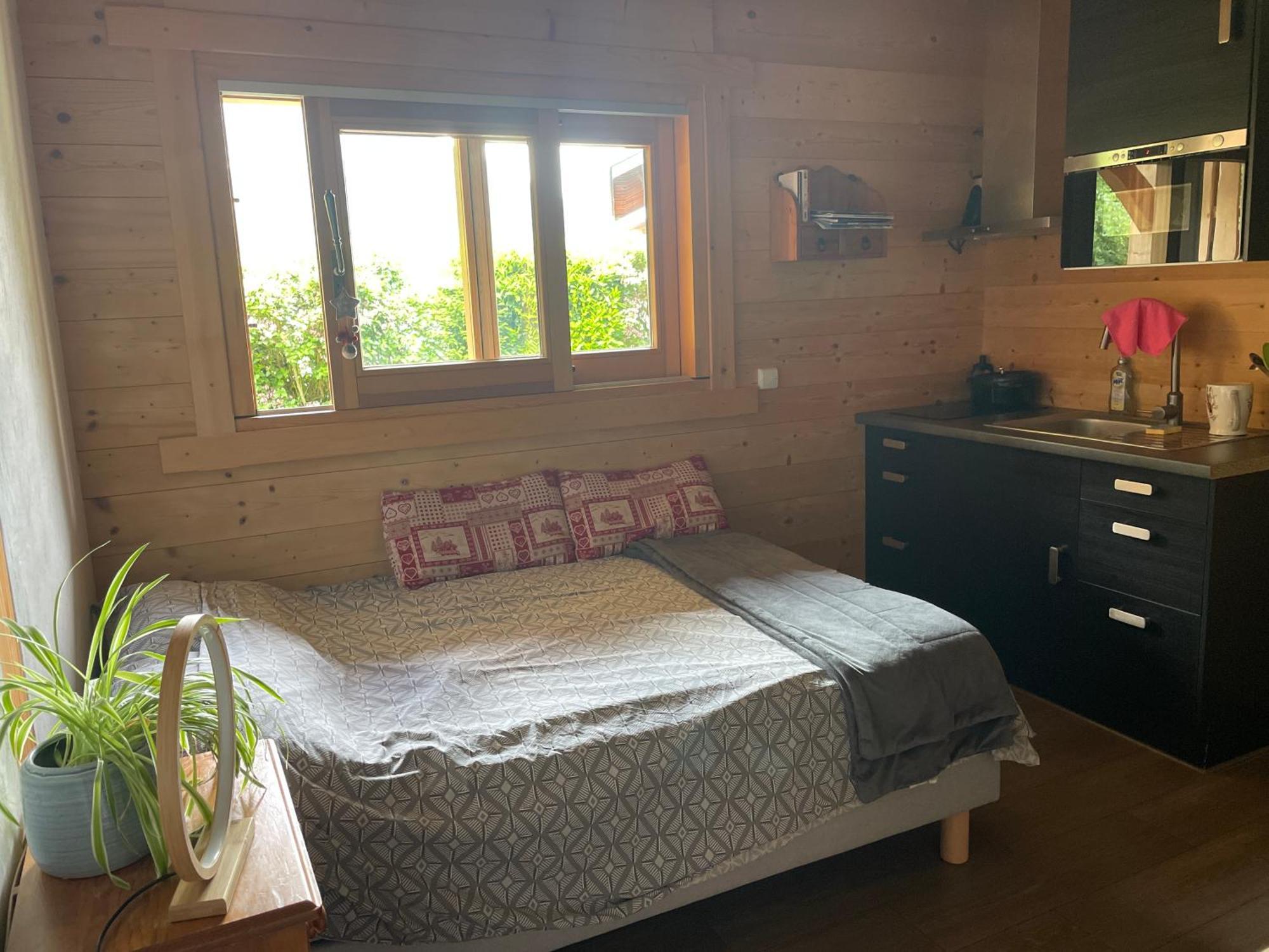 Apartamento Studio 1 pièce situé dans un chalet Beaufort  Exterior foto